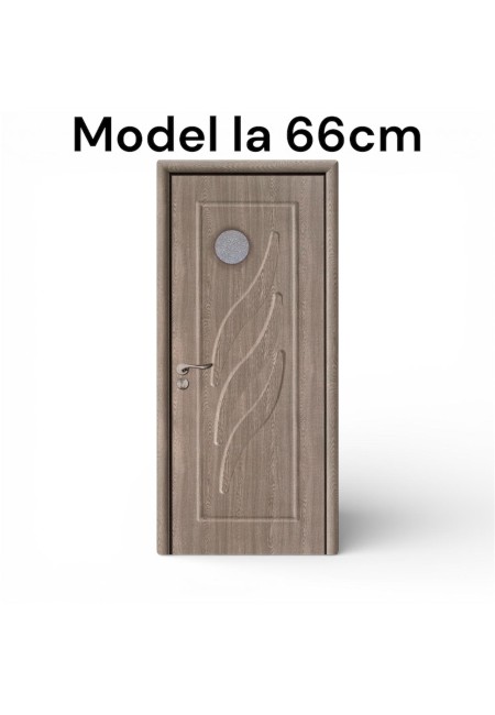 Usa de interior din mdf, stejar, K113-S7. Reversibila