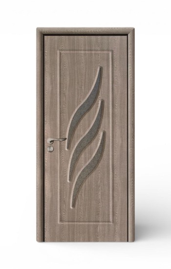 Usa de interior din mdf, stejar, K113-S7. Reversibila