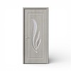 Usa de interior din mdf, gri deschis, 200x96, Reversibila