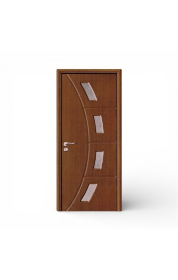Usa de interior din mdf, stejar auriu, U048-S2, Reversibila