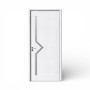 Usa de interior din mdf, alb, K124-S5, Reversibil