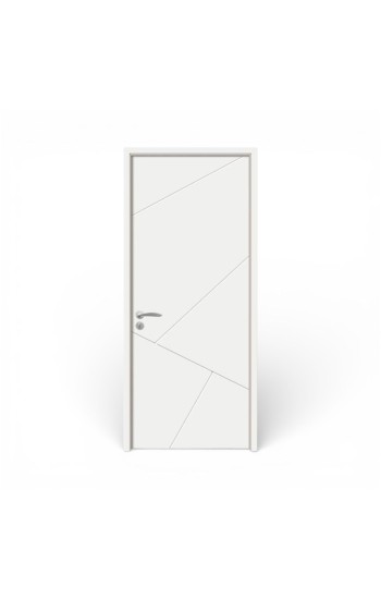 Usa de interior din mdf, alb, H22-A1, Reversibila