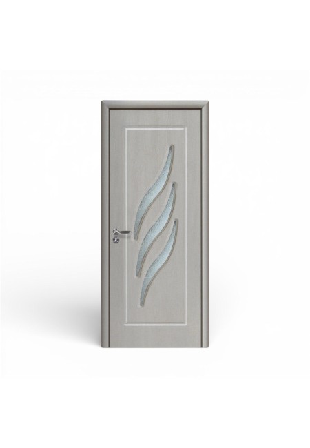 Usa de interior din mdf. gri deschis, K113-S1, Reversibila