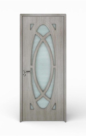 Usa de interior din mdf, gri deschis, K099-S1, Reversibila