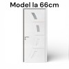 Usa de interior din mdf, alb. U048-S5, Reversibila