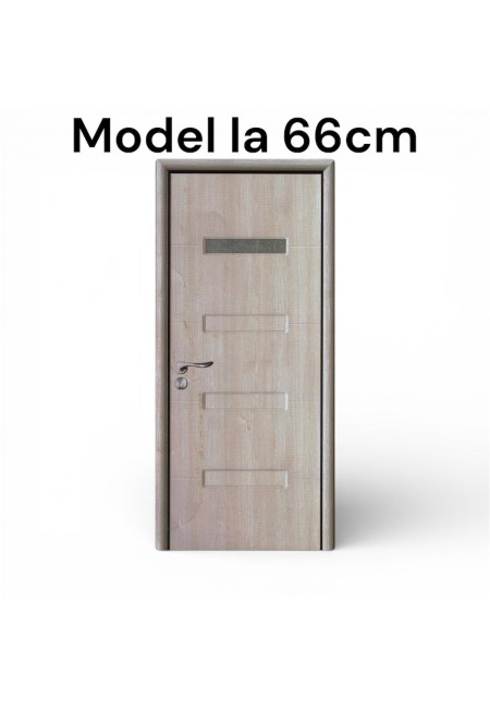 Usa de interior din mdf, bej, U074-S8, Reversibila