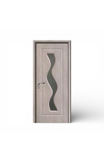 Usa de interior din mdf, bej , K011-S8, Reversibila