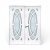 Usa de interior DUBLA, alb, K099-S1, 203x146