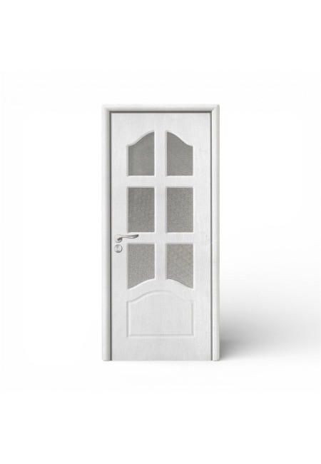 Usa de interior din mdf, alb, K093-S5, Reversibila