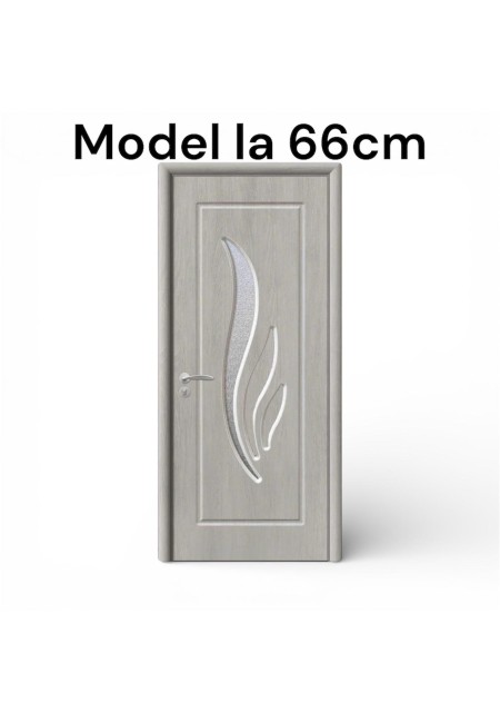 Usa de interior din mdf. gri deschis, K113-S1, Reversibila