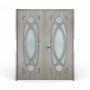 Usa de interior DUBLA, gri deschis, K099-S1, 203x146