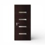 Usa de interior din mdf, wenge, U074-S6, Reversibila