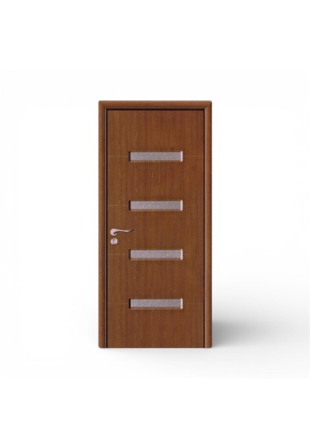 Usa de interior din mdf, stejar auriu, K074-S2, Reversibila