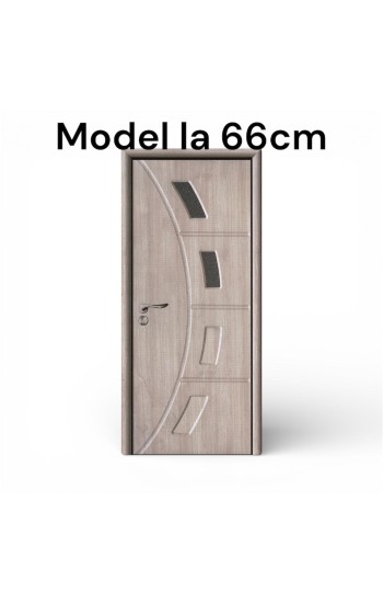 Usa de interior din mdf, bej, U048-S8, Reversibila