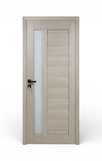 Usa de interior din lemn, bej, G4-X, Reversibila