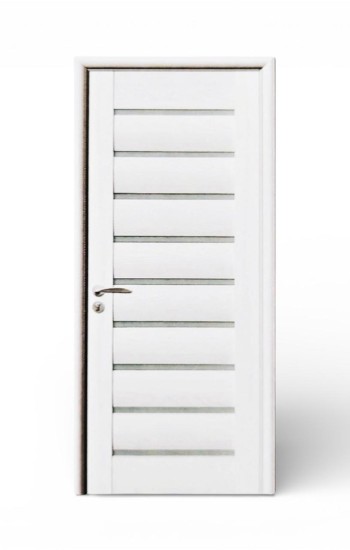 Usa de interior din mdf, alb, U015-UE, Reversibila