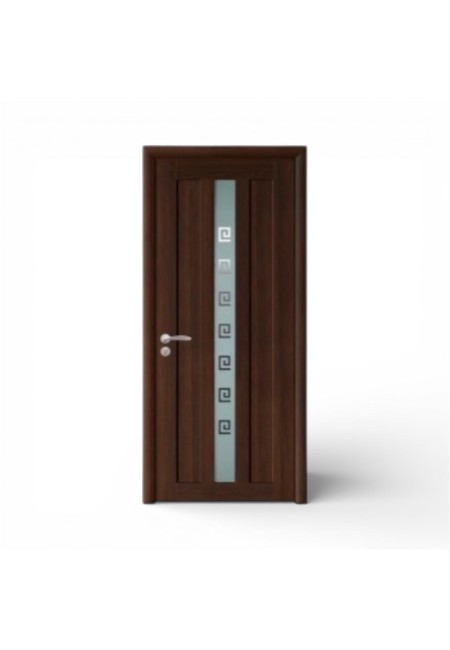 Usa de interior din mdf, stejar inchis, U013-UH, Reversibila