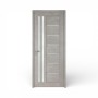 Usa de interior din mdf, gri inchis, U017-S10, Reversibila 