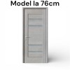 Usa de interior din mdf, gri deschis, U003-S1, Reversibila