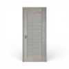 Usa de interior din mdf, gri inchis, U003-S10, Reversibila