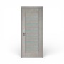 Usa de interior din mdf, gri inchis, U003-S10, Reversibila