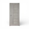 Usa de interior din mdf, gri inchis, U020-S10, Reversibila