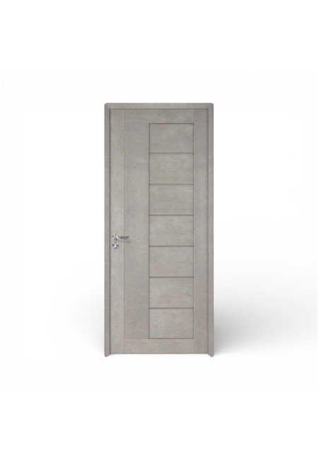 Usa de interior din mdf, gri inchis, U020-S10, Reversibila