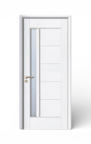 Usa de interior din mdf, alb, U009-S5, Reversibila