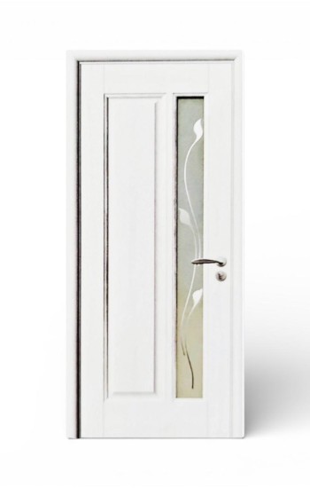 Usa de interior din mdf, alb, U016-UE, Reversibila
