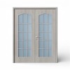 Usa de interior din mdf, DUBLA, gri deschis, X11-S1, 203x146