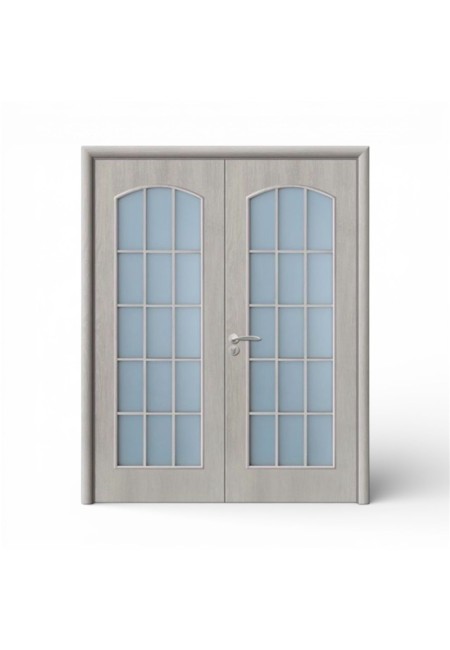 Usa de interior din mdf, DUBLA, gri deschis, X11-S1, 203x146