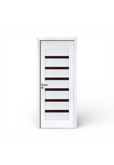 Usa de interior din mdf, alb, U003-S5, Reversibila