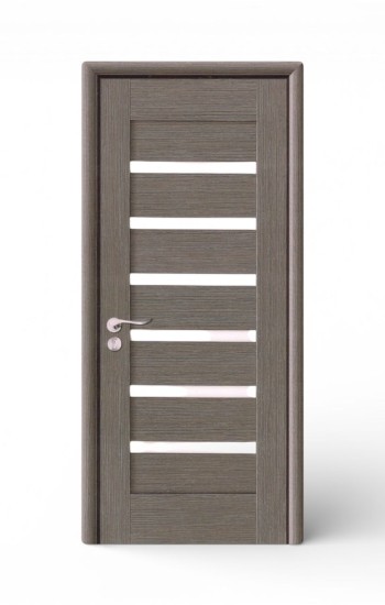 Usa de interior din mdf, gri, U003-UC, Reversibila