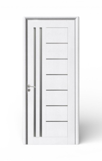 Usa de interior din mdf, alb, U017-S5, Reversibila