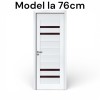 Usa de interior din mdf, alb, U003-S5, Reversibila