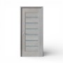 Usa de interior din mdf, gri deschis, U003-S1, Reversibila