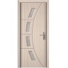 Usa de interior din MDF cu geam, CREM YIMCA Y508C, stanga/dreapta, 203 x 86 cm