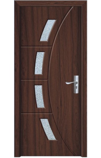 Usa de interior din MDF cu geam, NUC YIMCA Y508T, stanga/dreapta,  203 x 86 cm
