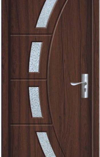 Usa de interior din MDF cu geam, NUC YIMCA Y508T, stanga/dreapta,  203 x 76 cm