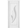 Usa de interior din MDF cu geam, ALB YIMCA Y310A, stanga/dreapta, 203 x 76 cm