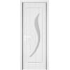 Usa de interior din MDF cu geam, ALB YIMCA Y310A, stanga/dreapta, 203 x 66 cm