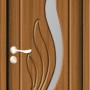 Usa de interior din MDF cu geam, STEJAR DESCHIS  YIMCA Y310H, stanga/dreapta, 203 x 66 cm