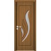 Usa de interior din MDF cu geam, STEJAR DESCHIS YIMCA Y310H, stanga/dreapta, 203 x 76 cm