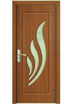 Usa de interior din MDF cu geam, STEJAR DESCHIS YIMCA Y310H, stanga/dreapta, 203 x 86 cm