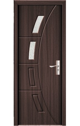 Usa de interior din MDF cu geam, WENGE YIMCA Y508B, stanga/dreapta,203 x 66 cm