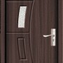 Usa de interior din MDF cu geam, WENGE YIMCA Y508B, stanga/dreapta,203 x 66 cm