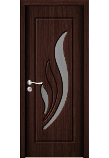 Usa de interior din MDF cu geam, NUC YIMCA Y310T, stanga/dreapta, 203 x 76 cm