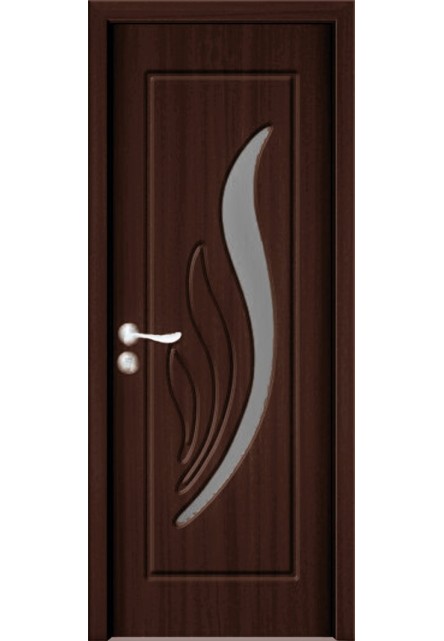 Usa de interior din MDF cu geam, NUC YIMCA Y310T, stanga/dreapta, 203 x 66 cm