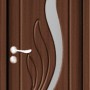 Usa de interior din MDF cu geam, STEJAR INCHIS YIMCA Y310F, stanga/dreapta 203 x 66 cm