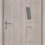 Usa de interior din MDF cu geam, GRI DESCHIS YIMCA Y508GD-66, stanga/dreapta, 203 x 66 cm